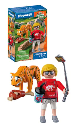 Galeria - zdjęcie nr. 4 - Playmobil Zoo Tygrys i odwiedzający 72089