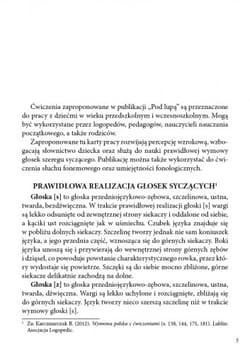 Galeria - zdjęcie nr. 3 - Pod lupą Karty do utrwalania wymowy głosek syczących