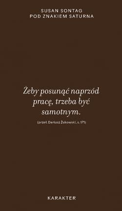 Pod znakiem Saturna - Susan Sontag