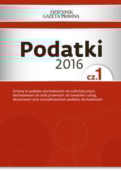 Podatki 2016  Część 1