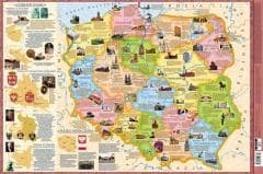 Podkładka 3W - Mapa Polski regiony - Praca zbiorowa