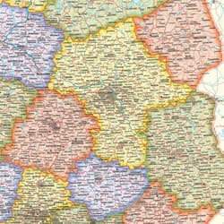 Galeria - zdjęcie nr. 5 - Podkładka na biurko - Mapa fizyczno-admini. Polska