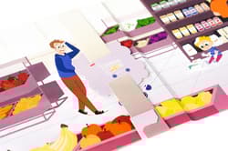 Galeria - zdjęcie nr. 5 - Podróżuj po książce. Idziemy na zakupy. 18 miesięcy +