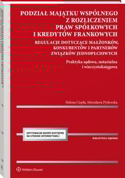 Podział majątku wspólnego z rozliczeniem praw spółkowych i kredytów frankowych.