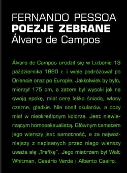 Poezje zebrane. Alvaro de Campos wyd. 2 - Fernando Pessoa