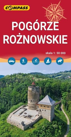Pogórze Rożnowskie - mapa papierowa - Praca zbiorowa