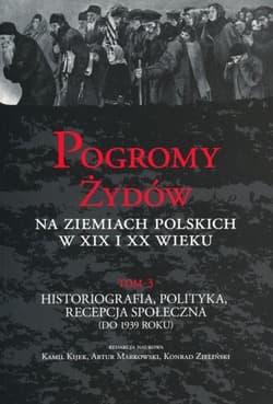 Pogromy Żydów na ziemiach polskich w XIX i XX wieku Tom 3 Historiografia, polityka, recepcja społeczna (do 1939 roku)