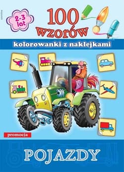 Pojazdy  100 wzorów z naklejkami