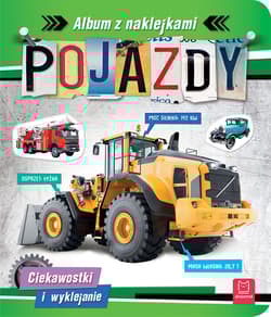 Pojazdy. Ciekawostki i wyklejanie. Album z naklejkami - Agnieszka Bator