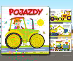 Galeria - zdjęcie nr. 2 - Pojazdy. Książeczka sensoryczna