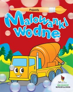 Pojazdy. Malowanki wodne