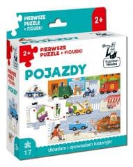 Pojazdy. Pierwsze puzzle + figurki. Kapitan Nauka - dr n. hum. Anna Zając