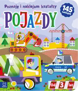 Pojazdy. Poznaję i naklejam kształty od 3 lat - Agnieszka Bator