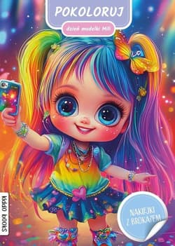 Pokoloruj dzień modelki Mili - Praca zbiorowa