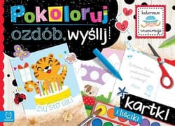 Pokoloruj ozdób wyślij Kartki i liściki - Sylwia Kajdana