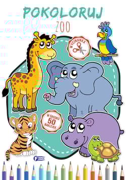 Pokoloruj zoo - Opracowanie Zbiorowe