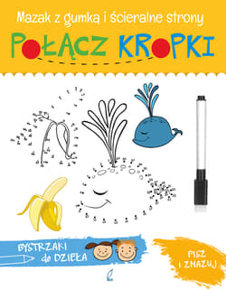 Połącz kropki Książka z mazakiem