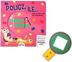 Policz ile...  (książka z magiczną lupą)