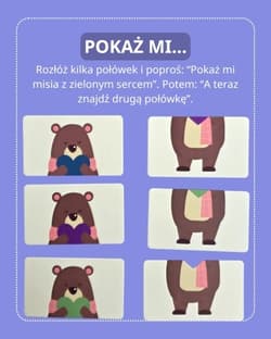 Galeria - zdjęcie nr. 2 - Połóweczki. Znajdź i dopasuj! Auto i miś