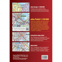 Galeria - zdjęcie nr. 4 - Polska Atlas Samochodowy 1:250 000 pierwsza pomoc 2024/2025