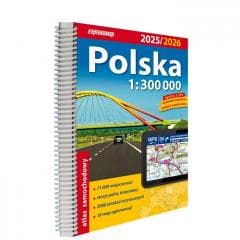 Polska atlas samochodowy 1:300 000 - Opracowanie Zbiorowe