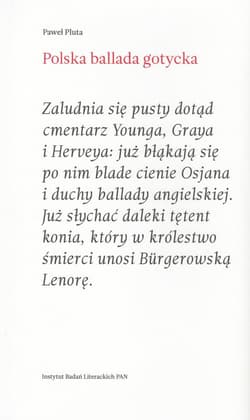 Polska ballada gotycka - Paweł Pluta