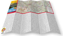 Galeria - zdjęcie nr. 2 - Polska mapa samochodowa 1:1 000 000 laminat 2025