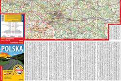 Galeria - zdjęcie nr. 4 - Polska mapa samochodowa 1:1 400 000 laminat midi 2022
