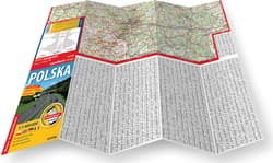 Galeria - zdjęcie nr. 3 - Polska mapa samochodowa 1:1 400 000 laminat midi 2022