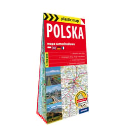Polska mapa samochodowa 1:700 000 foliowana 2025 - Opracowanie Zbiorowe