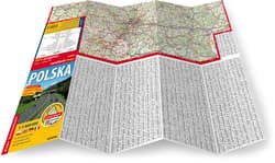Galeria - zdjęcie nr. 3 - Polska mapa samochodowa kieszonkowa laminowana 1:1 400 000