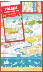 Polska. Od Bałtyku do Tatr. Kolorowanka XL - Praca zbiorowa