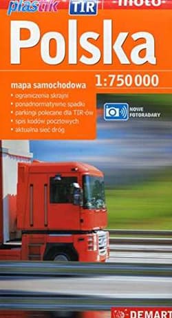 Polska TIR 1:750 000 - Opracowanie Zbiorowe