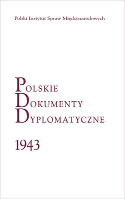 Polskie Dokumenty Dyplomatyczne 1943 Londyn 1994-1999 Tom III: rok 1996 - Tebinka Jacek