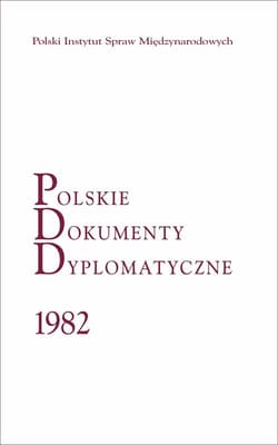 Polskie Dokumenty Dyplomatyczne 1982 Kampania na Tajwanie