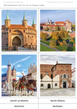 Galeria - zdjęcie nr. 5 - Polskie miasta Karty pracy z tekstami do czytania ze zrozumieniem dla uczniów ze specjalnymi potrzebami edukacyjnym
