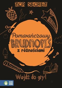 Pomarańczowy brudnopis z różnościami - Praca zbiorowa