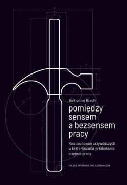 Pomiędzy sensem a bezsensem pracy Rola zachowań przywódczych w kształtowaniu przekonania - Bartłomiej Brach