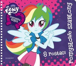Pomysłowe szablony My Little Pony 8 postaci