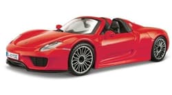Porsche 918 Spyder red 1:24 BBURAGO