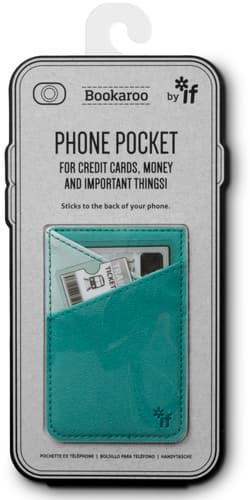Portfel na telefon - turkusowy