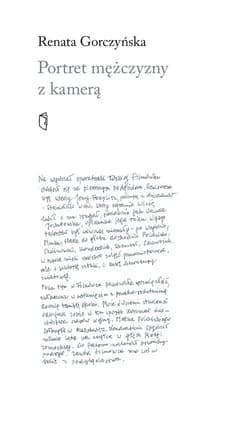 Portret mężczyzny z kamerą - Renata Gorczyńska