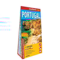 Portugal road and tourist map 1:500 000 laminat 2019 - Opracowanie Zbiorowe