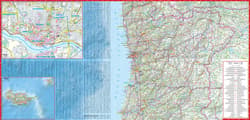 Galeria - zdjęcie nr. 2 - Portugal road and tourist map 1:500 000 laminat 2019