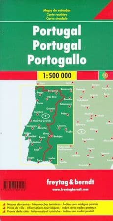 Portugalia 1:500 000 - Opracowanie Zbiorowe