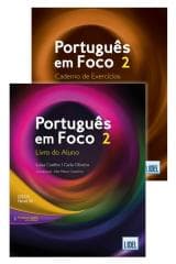 Portugues em Foco 2 podręcznik+ćwiczenia+online - Praca zbiorowa