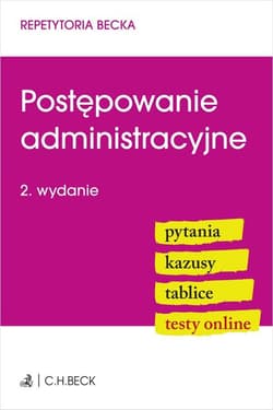 Postępowanie administracyjne w.2 - Praca zbiorowa