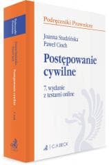 Postępowanie cywilne z testami online - Praca zbiorowa