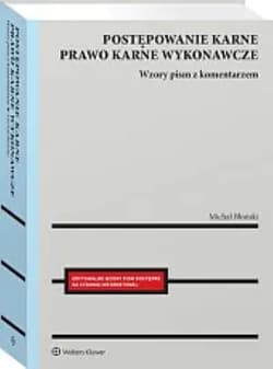 Postępowanie karne i prawo karne wykonawcze - Michał Błoński