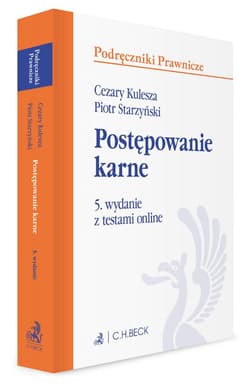 Postępowanie karne z testami online w.5